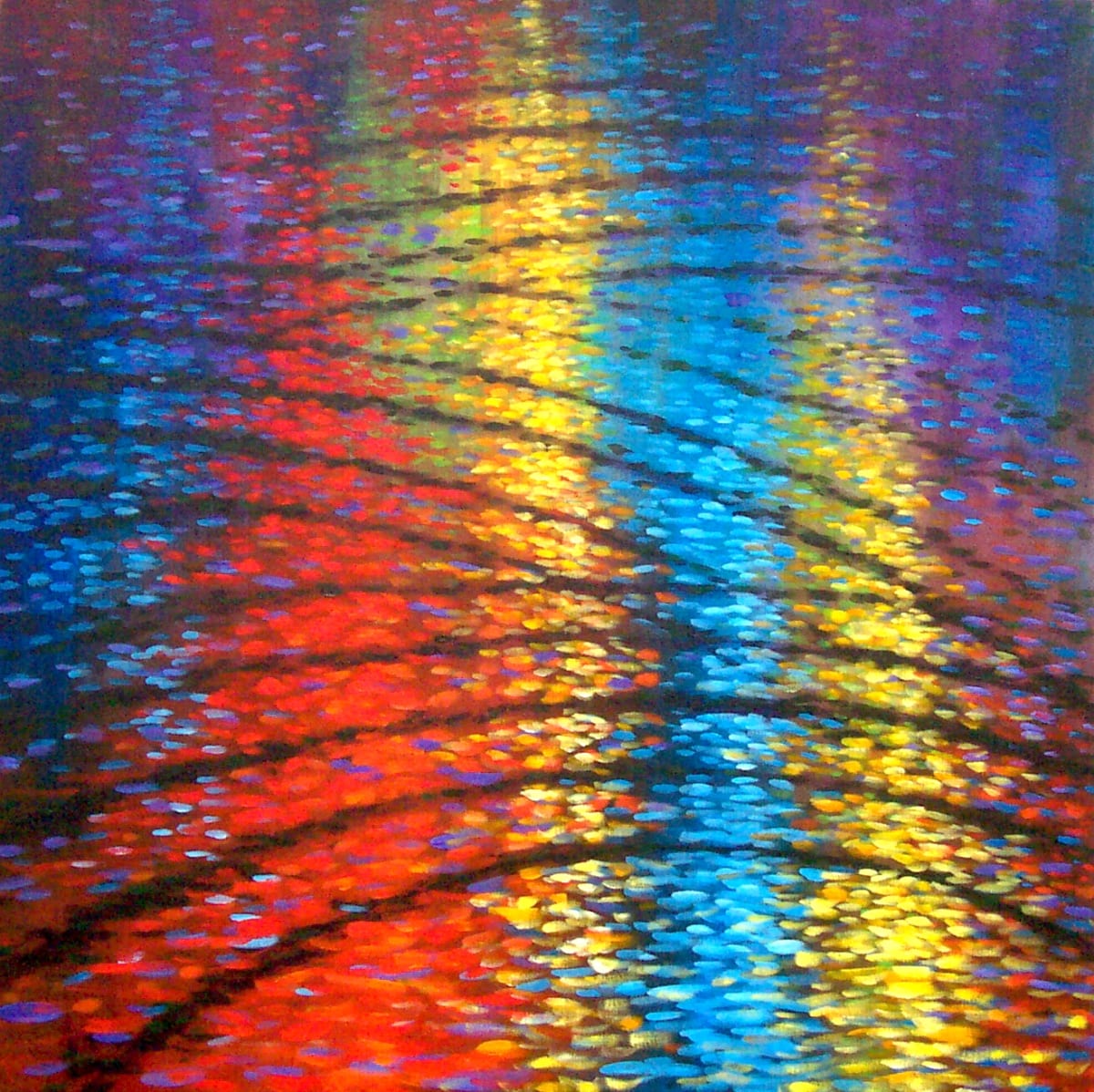 Second Rainbow Ripples by Gerrit Greve 
