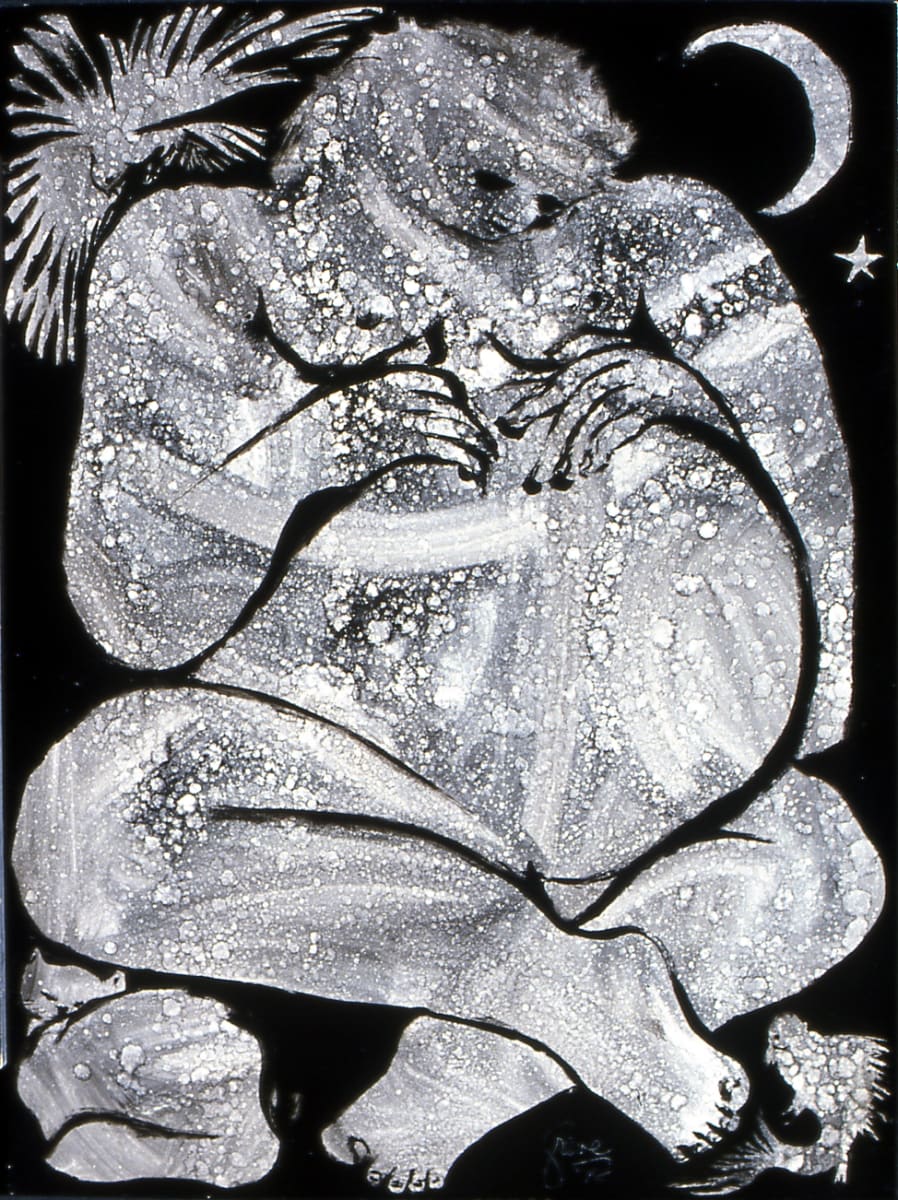 Pregnant Leslie (with Jacqueline) by Gerrit Greve 