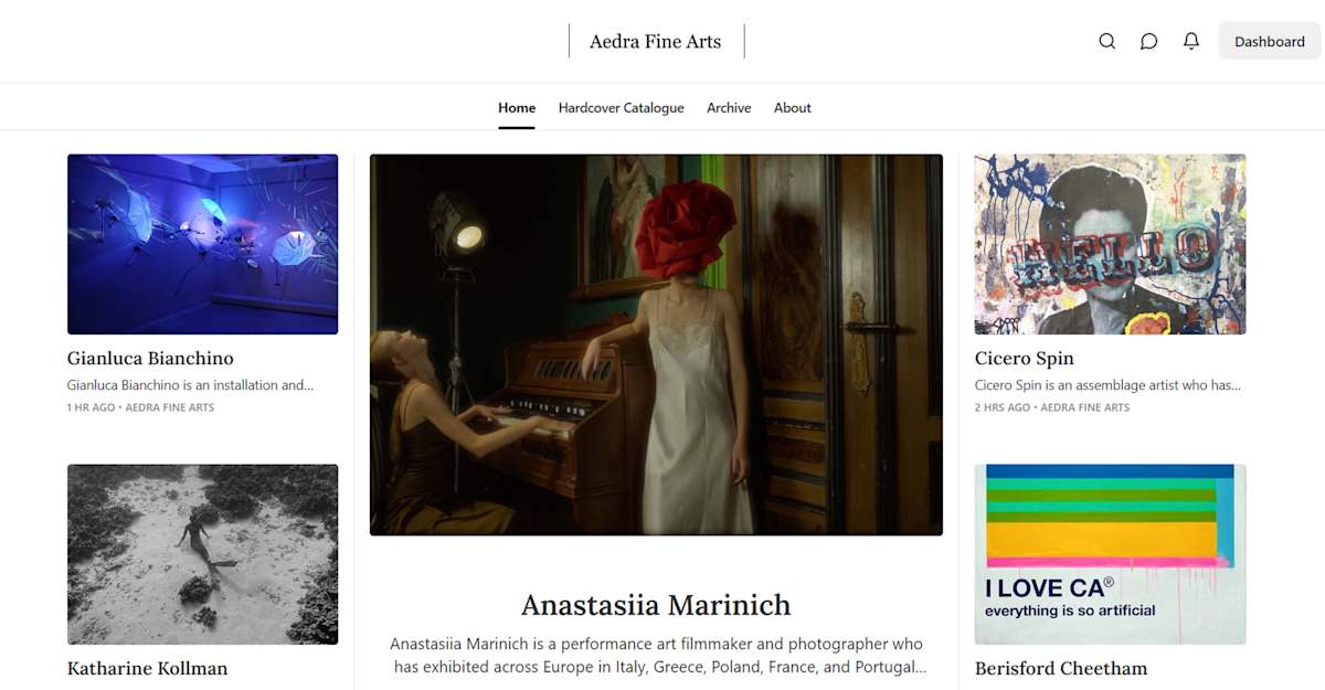 Series 8-25 Catalogue Edition  Image: https://www.aedrafinearts.com/afcatalogue