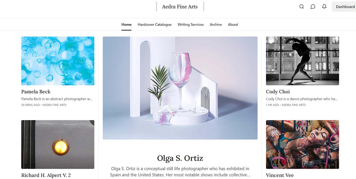 Series 6-25 Catalogue Edition  Image: Series 6-25 Catalogue Edition by Aedra Fine Arts Publishing