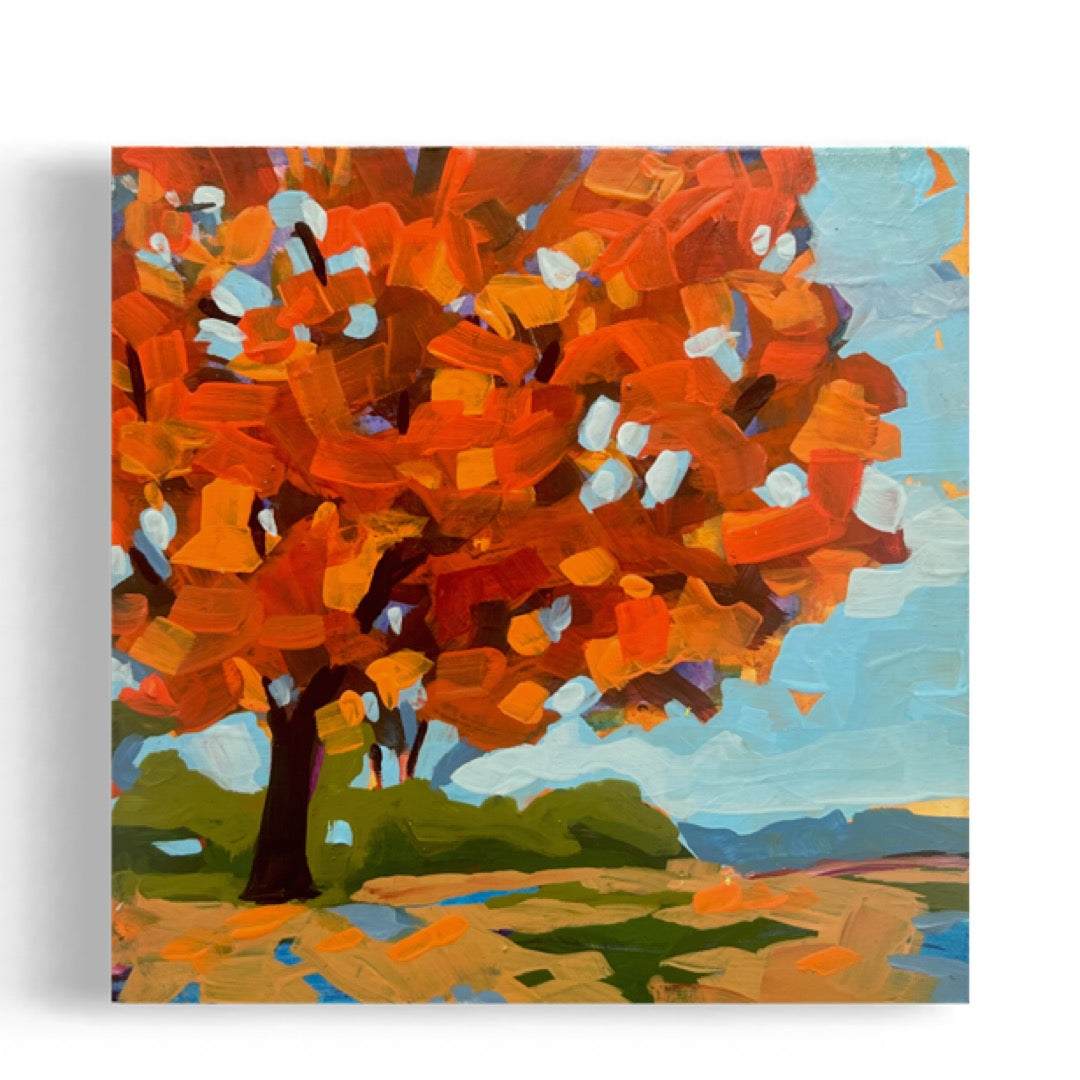 Autumn Trees by Nara Montuy  Image: Autumn Trees
