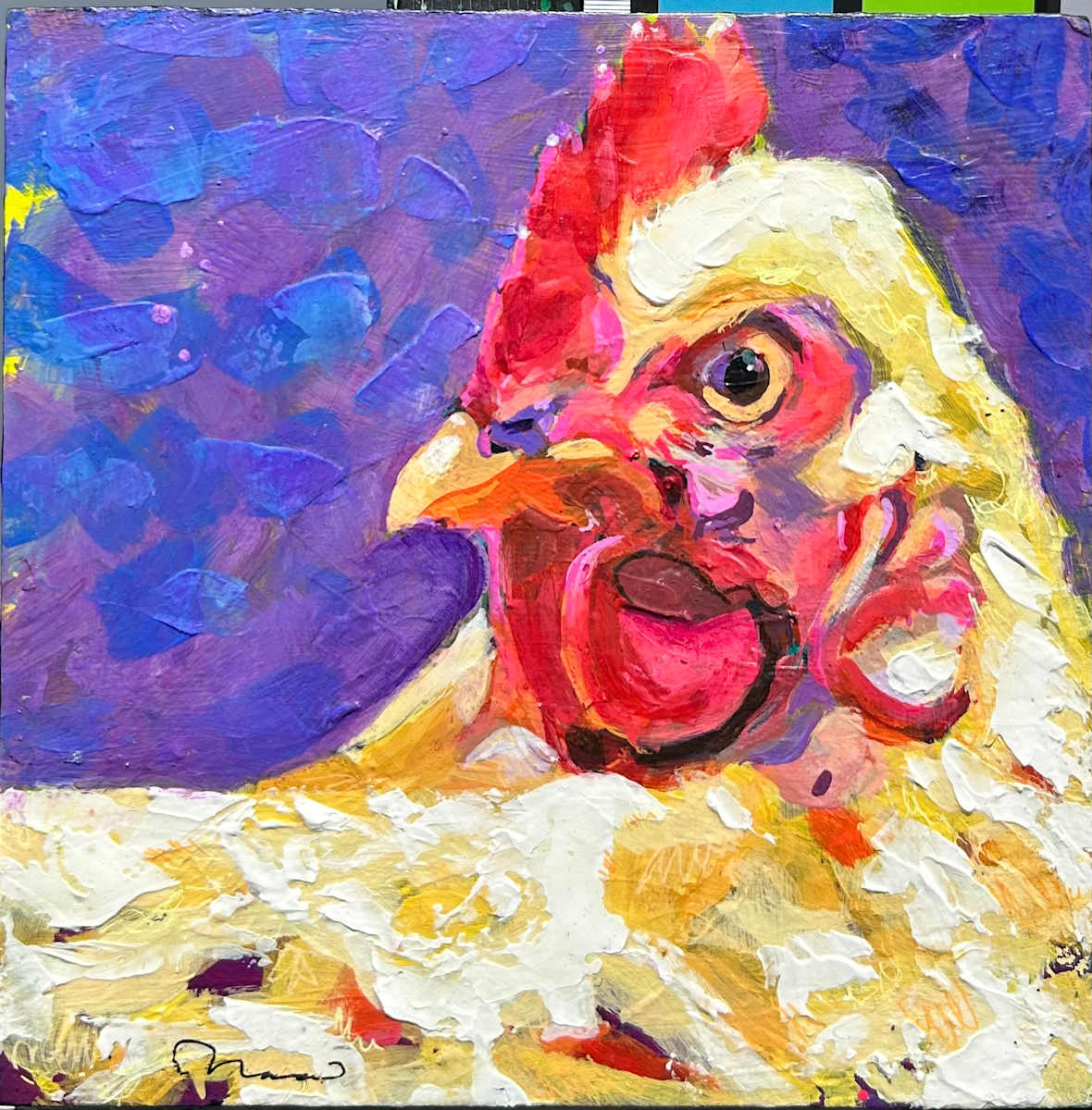 Snow Pullet by Nara Montuy 