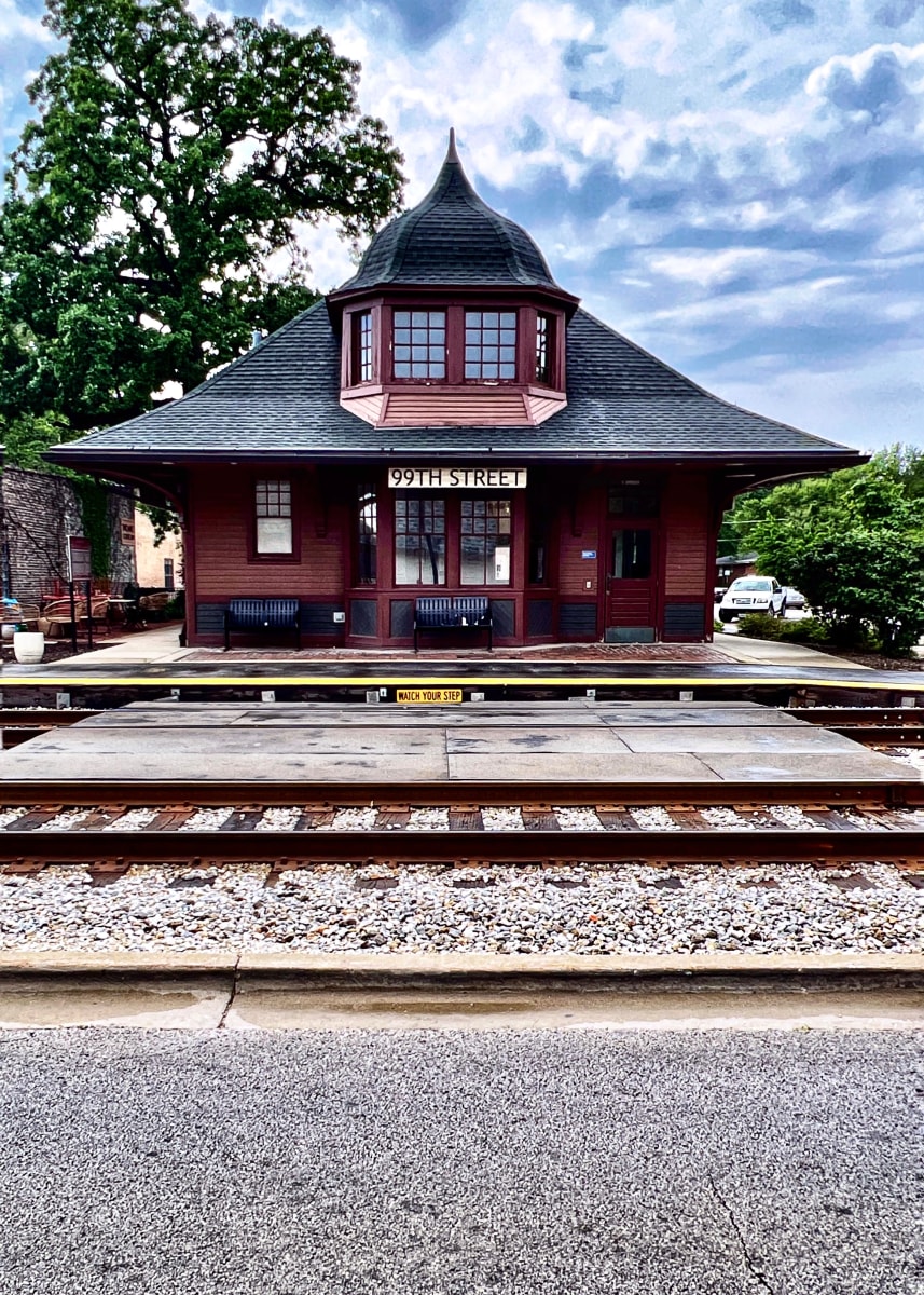 99th Street Station Beverly Hills by Ronnie Frey 