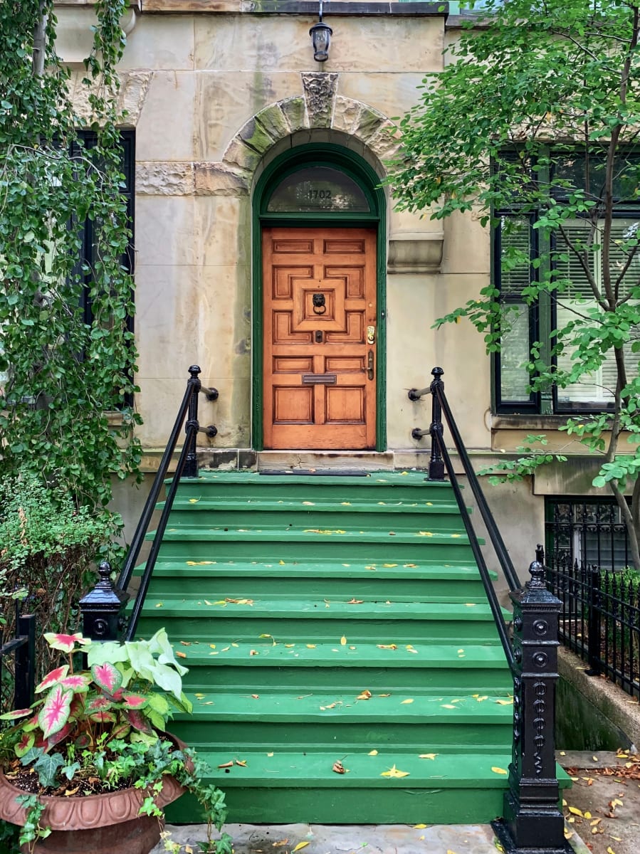 Green Doorway 5 by Ronnie Frey 