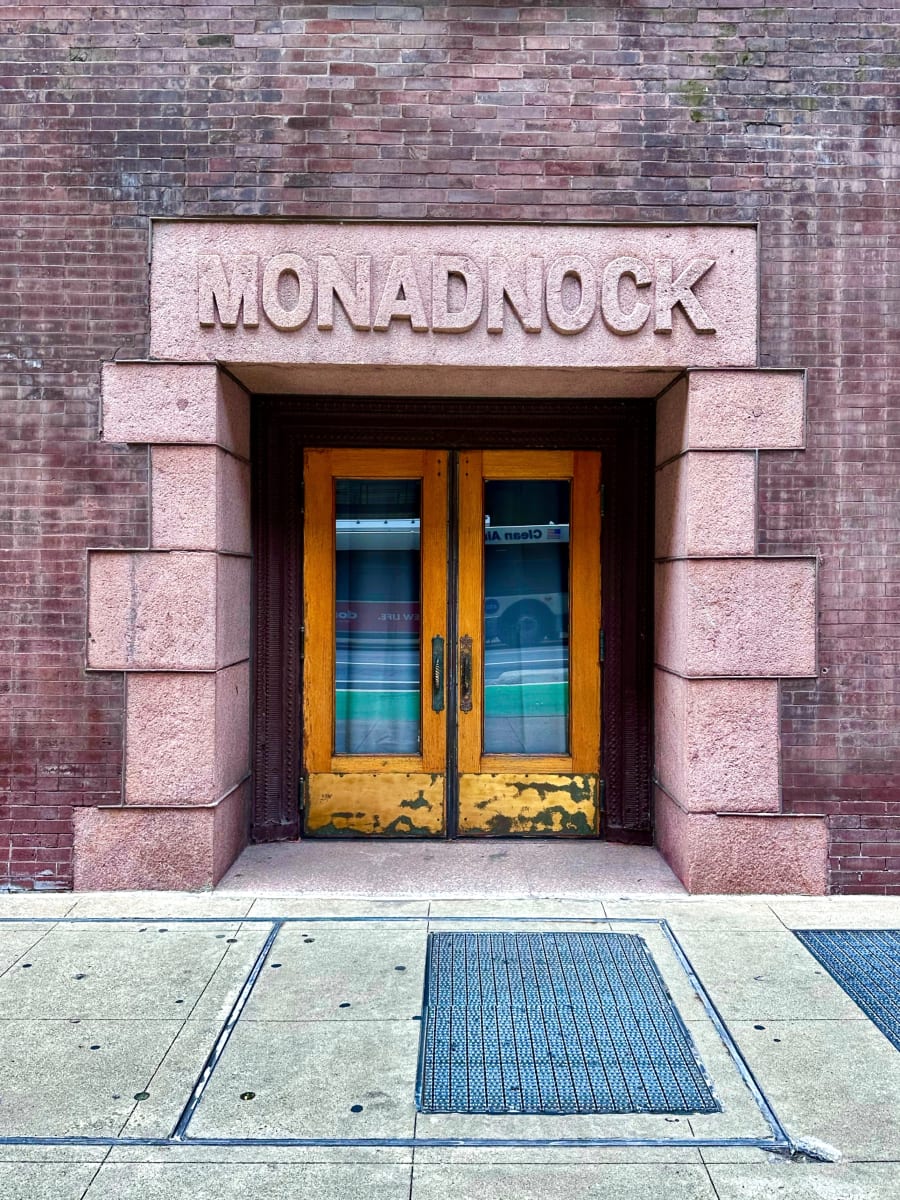 Monadnock Building Doorway by Ronnie Frey 