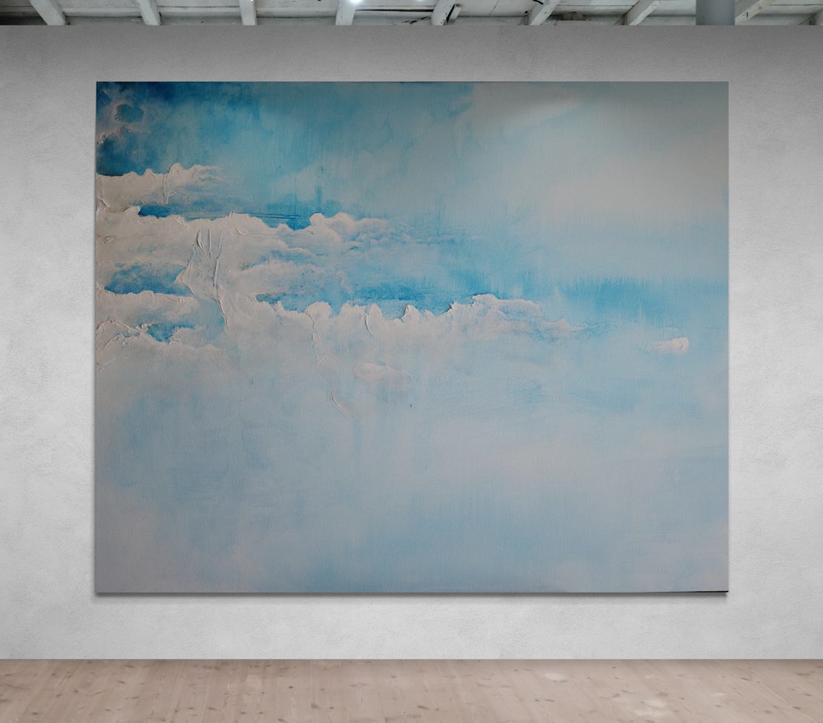 Clarity by Colleen Linfoot  Image: 'Clarity' celebrates the beauty of a clear blue sky while embracing the careful use of texture.