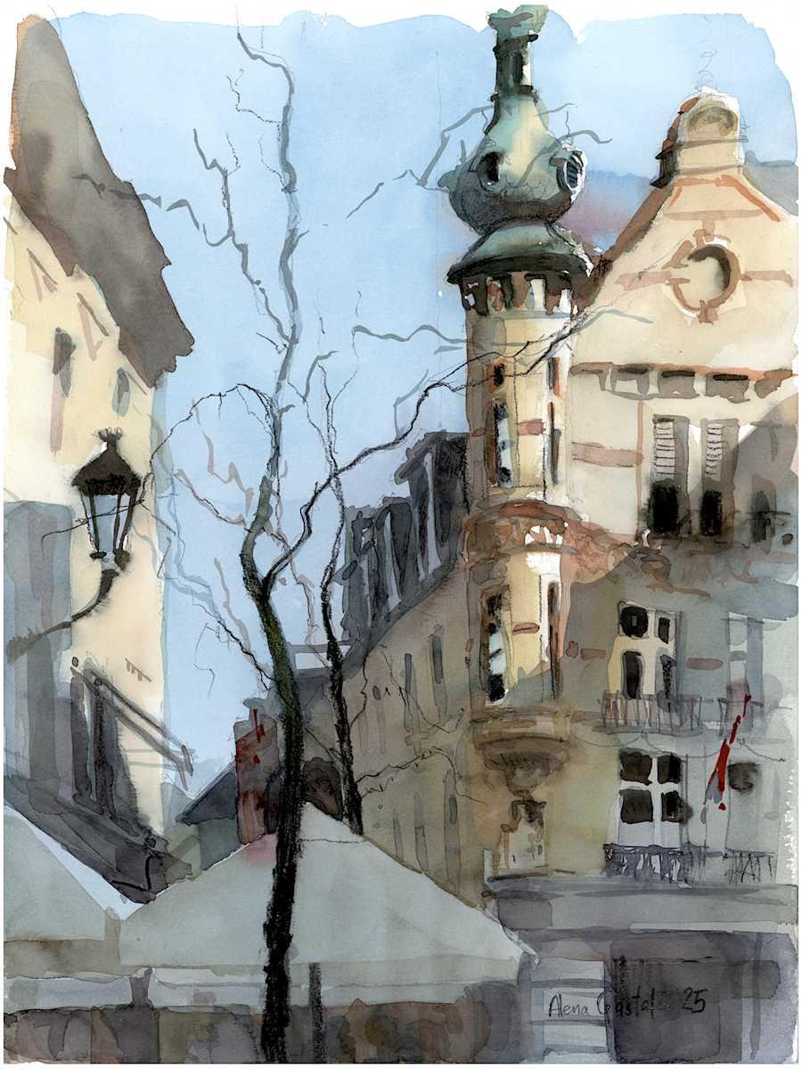 March in Luxembourg by Alena Gastaldi 