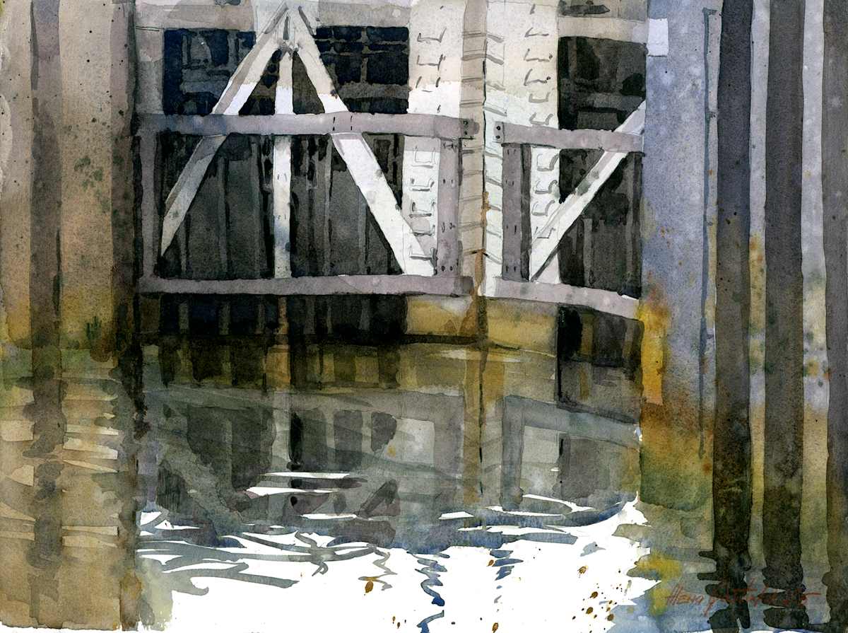 A journey through Moselle: Water gates by Alena Gastaldi, Image 1.