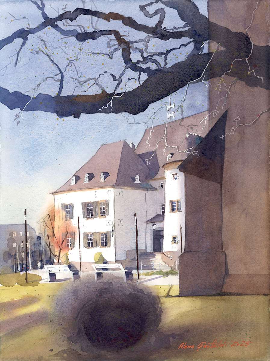 Luxembourg: Bertrange, Schauwenbuerg castle by Alena Gastaldi, Image 2.