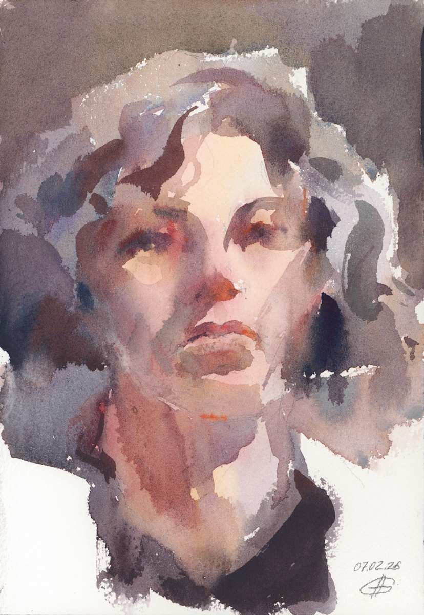 Self portrait by Alena Gastaldi, Image 1.