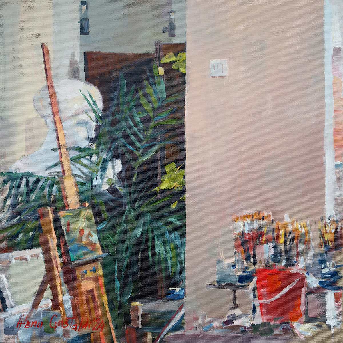 Artist's studio #4 by Alena Gastaldi, Image 2.