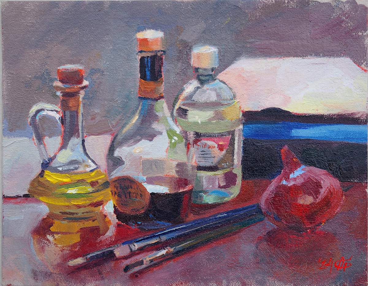 Living dangerously (Artist's kitchen #1) by Alena Gastaldi, Image 11.