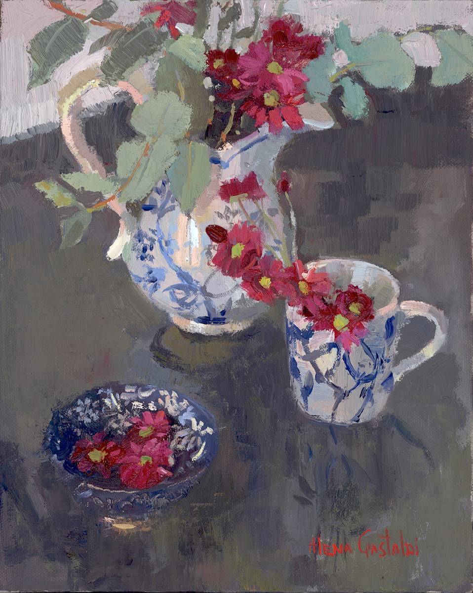 White on blue, blue on white by Alena Gastaldi, Image 16.
