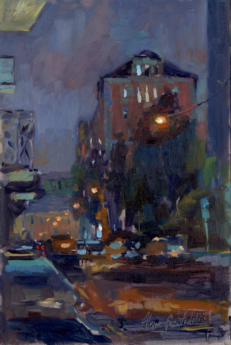 Russia: Moscow old streets at night by Alena Gastaldi, Image 19.