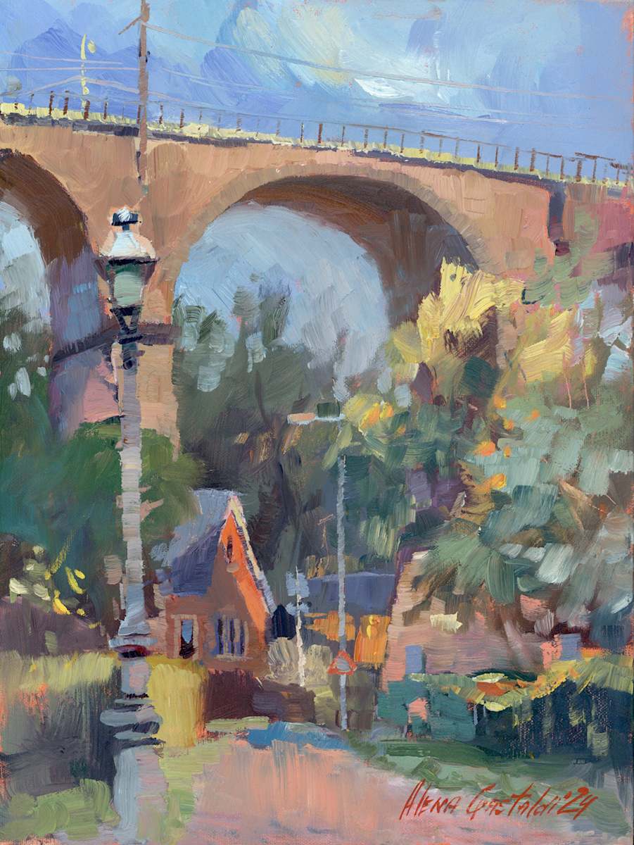 Luxembourg: Pafendal, Viaduct Ferroviaire 1 by Alena Gastaldi, Image 20.