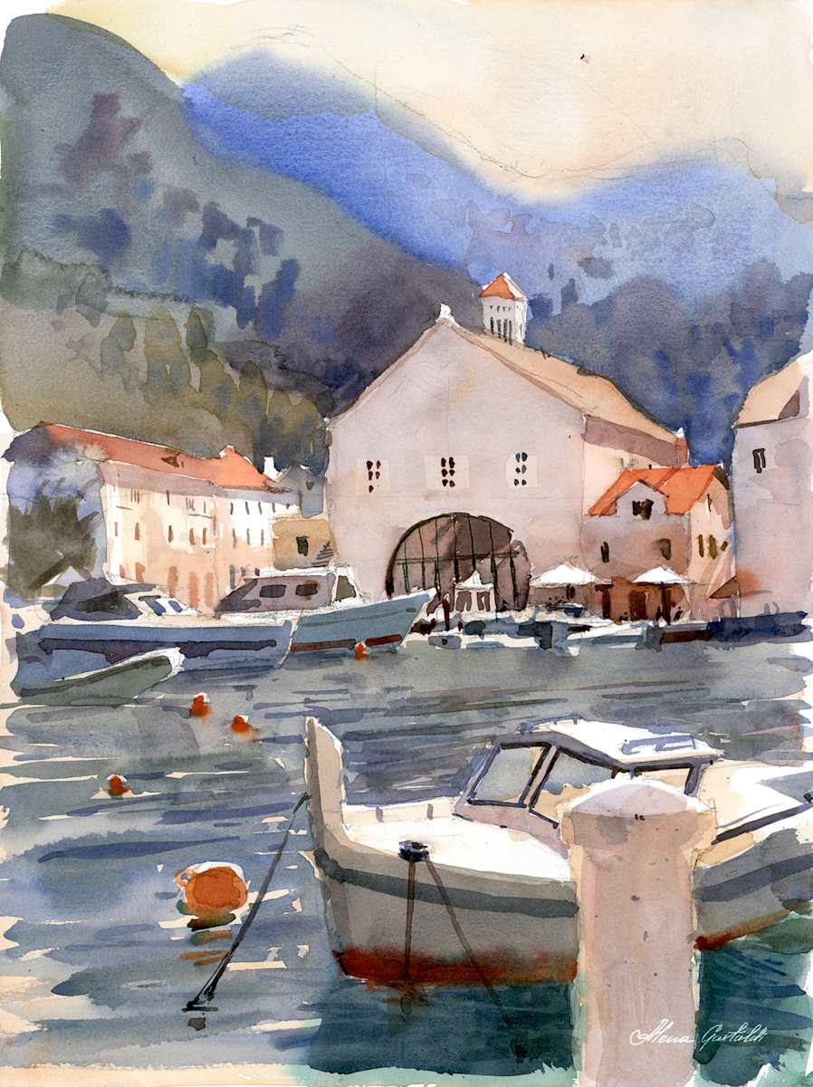 Hvar island by Alena Gastaldi 