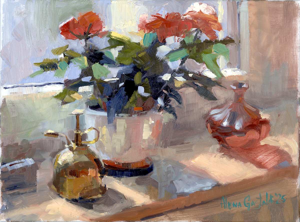 Still life on a window sill by Alena Gastaldi, Image 19.
