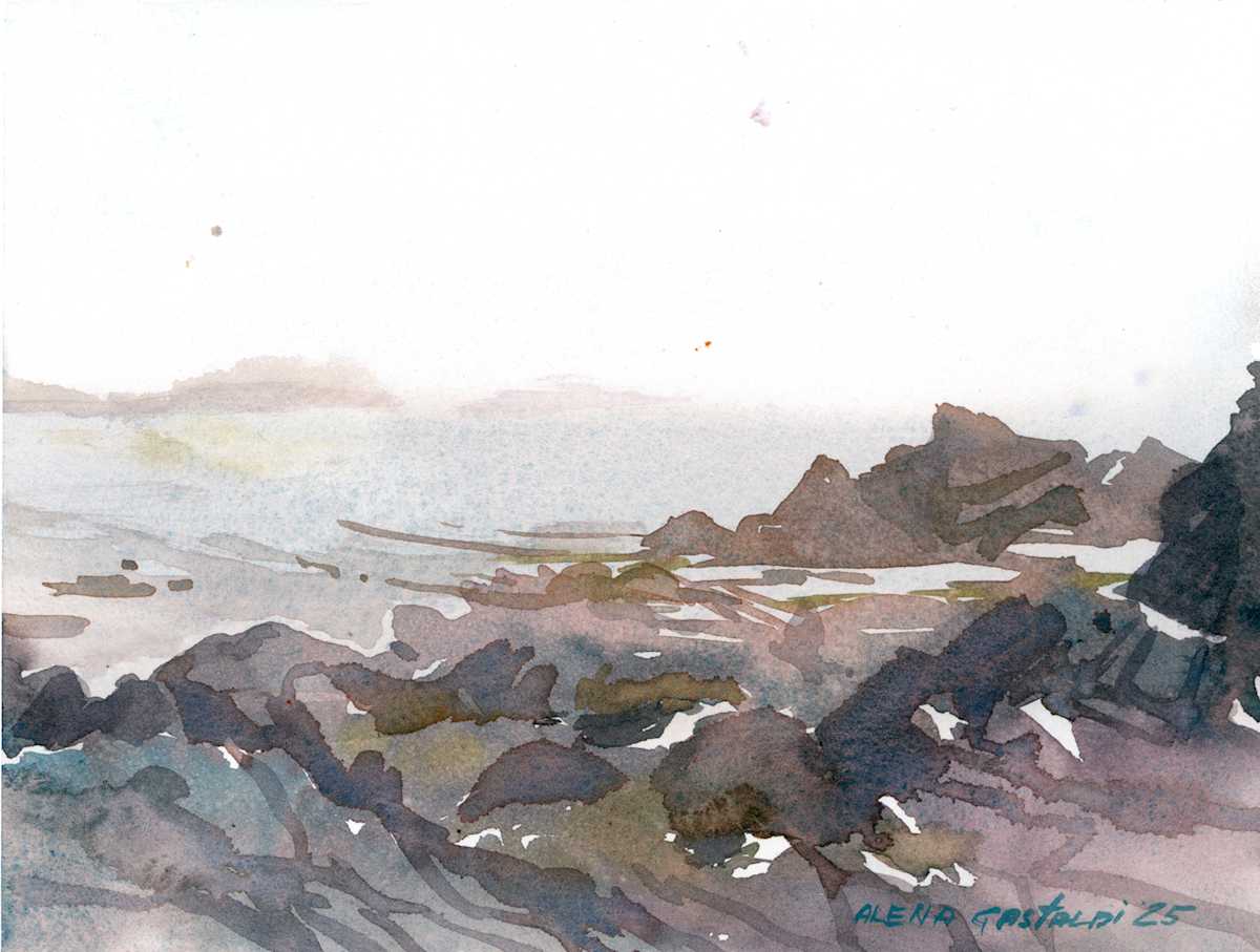 Fog over the sea #2 by Alena Gastaldi, Image 7.