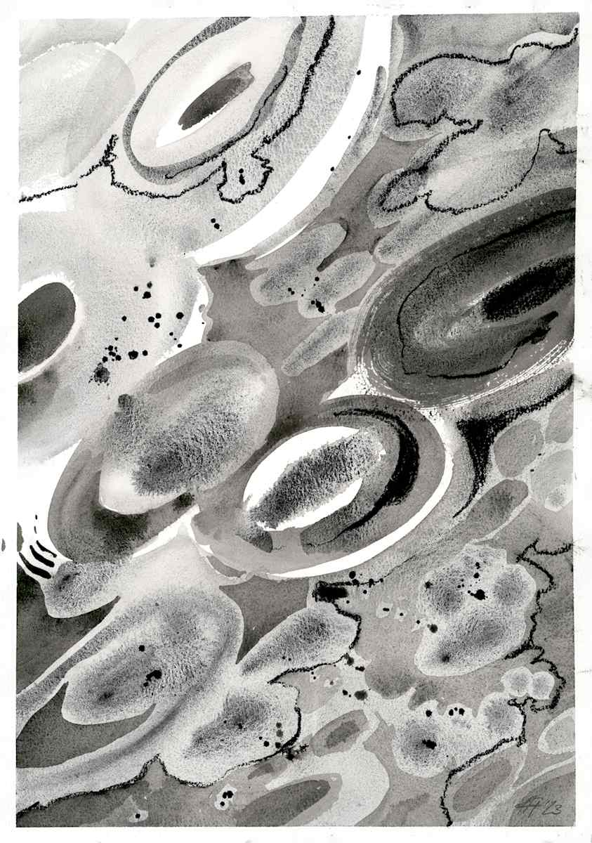 Panta Rhei, black and white (2 of 2) by Alena Gastaldi, Image 15.