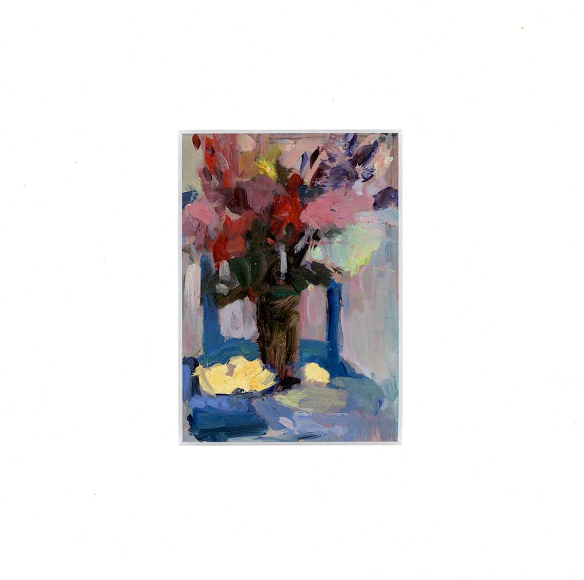 Flowers on a blue chair by Alena Gastaldi, Image 5.