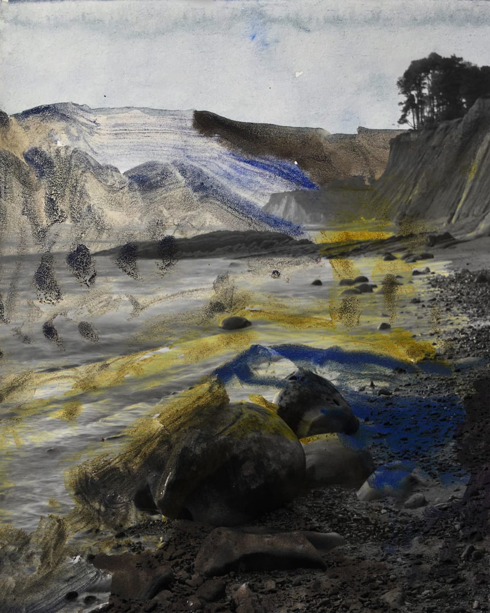 20.01 BLUEMASS-/Cliffside Beach by Keith Wilson 