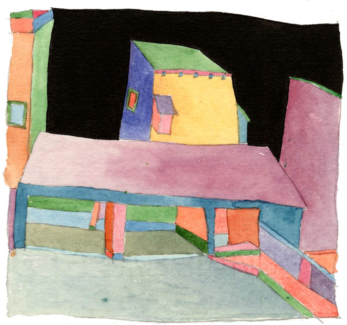 SEA RANCH - CONDO STUDY B by Keith Wilson 