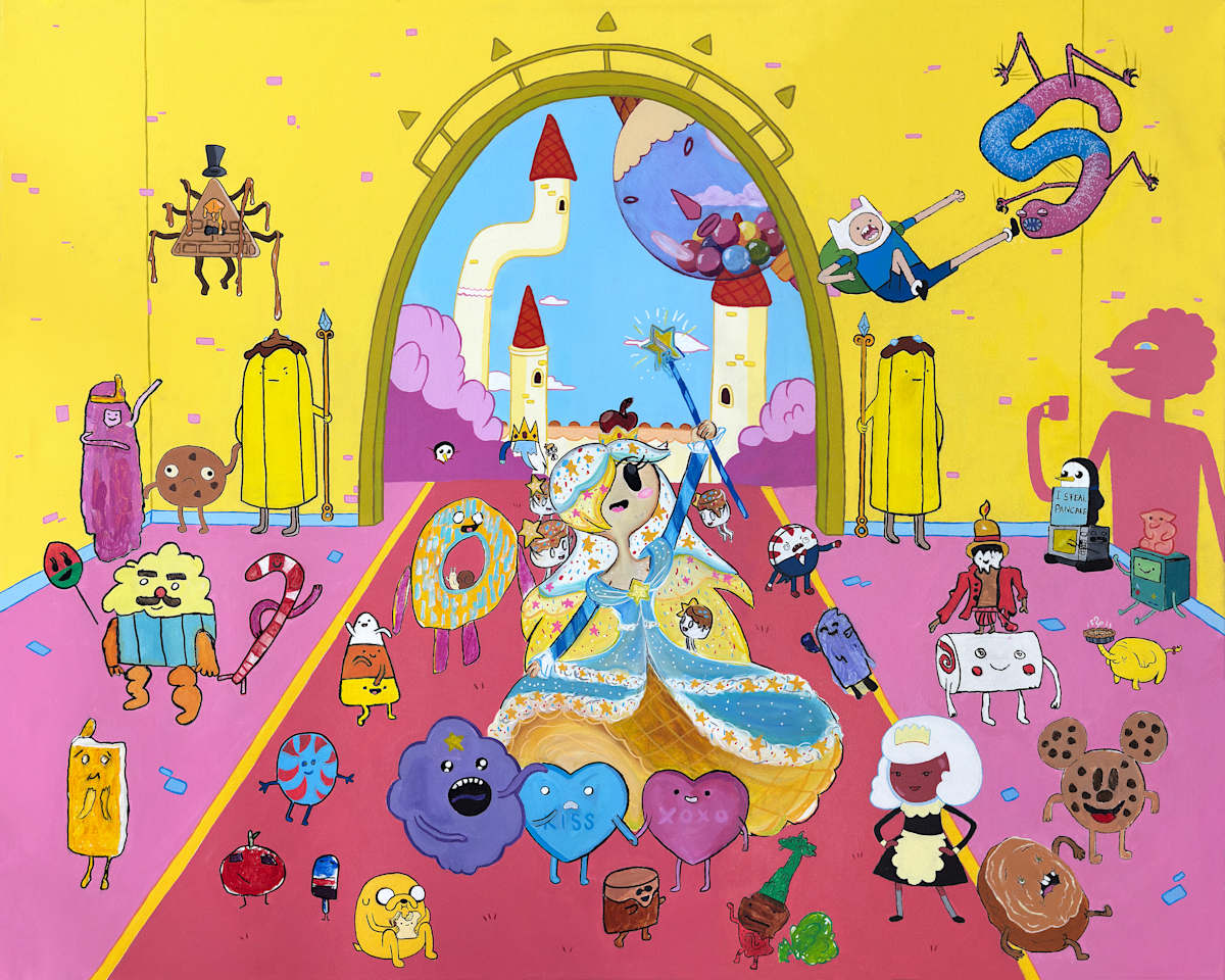 The Candy Kingdom by P.A.I.N.T. Studio Collaboration 