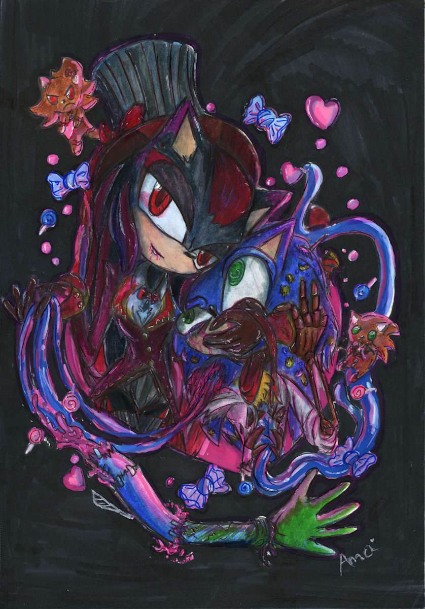 Sonadow: Candy Man AU by Amanda Tecson 