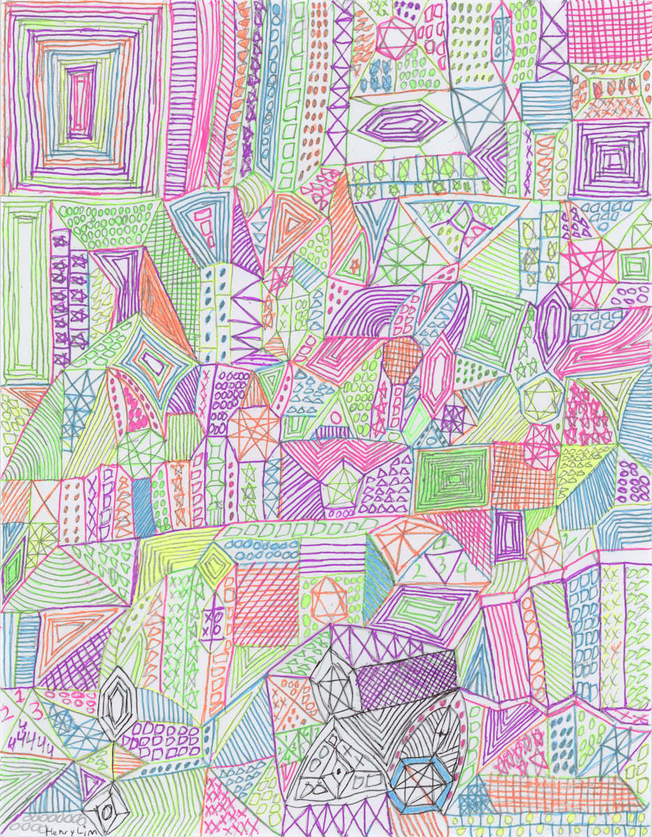 Pastel Abstract by Henry Lim, Image 1.
