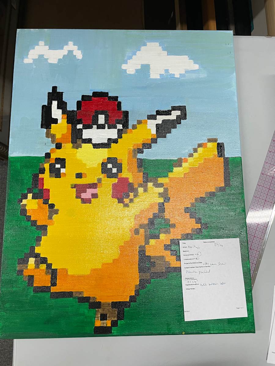 Pixelchu by Alexander Masis 