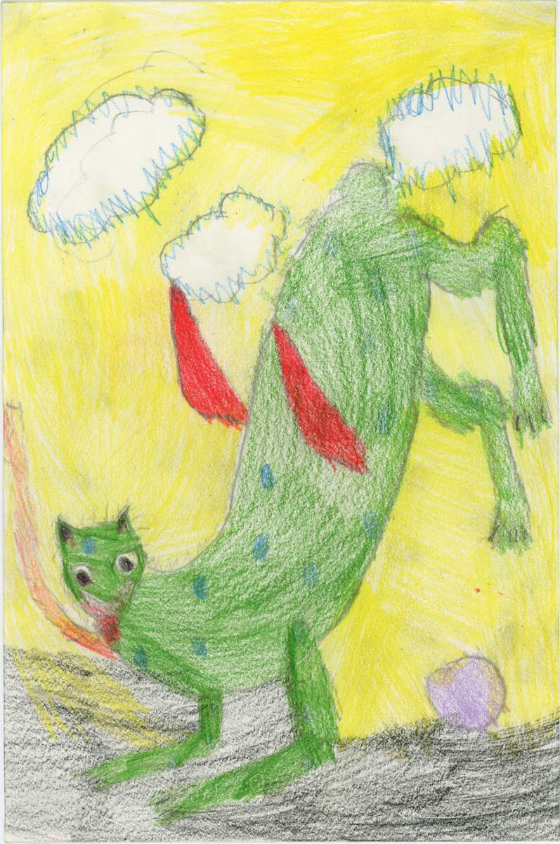 Untitled (Green Dragon) by Isabel Garcia, Image 1.