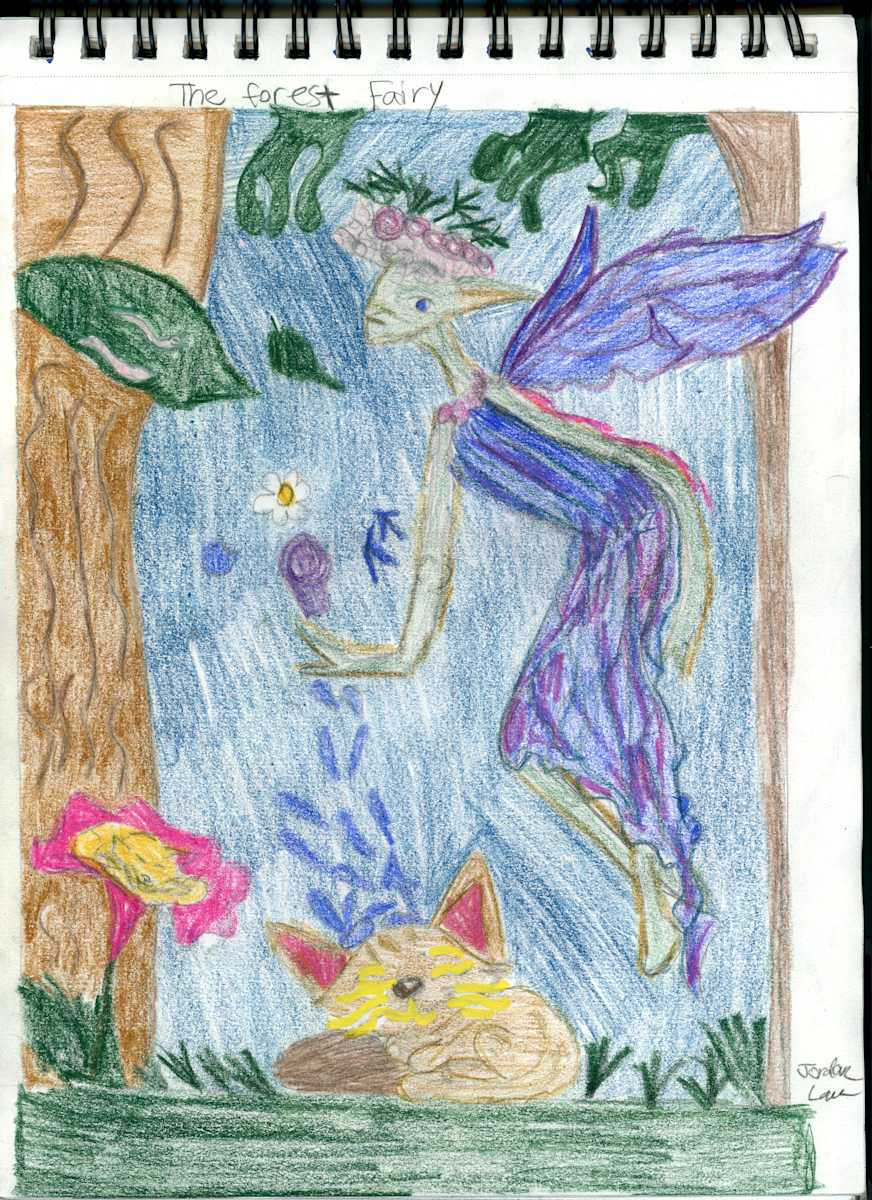 The Forest Fairy by Jordan Lyons-Lau, Image 1.