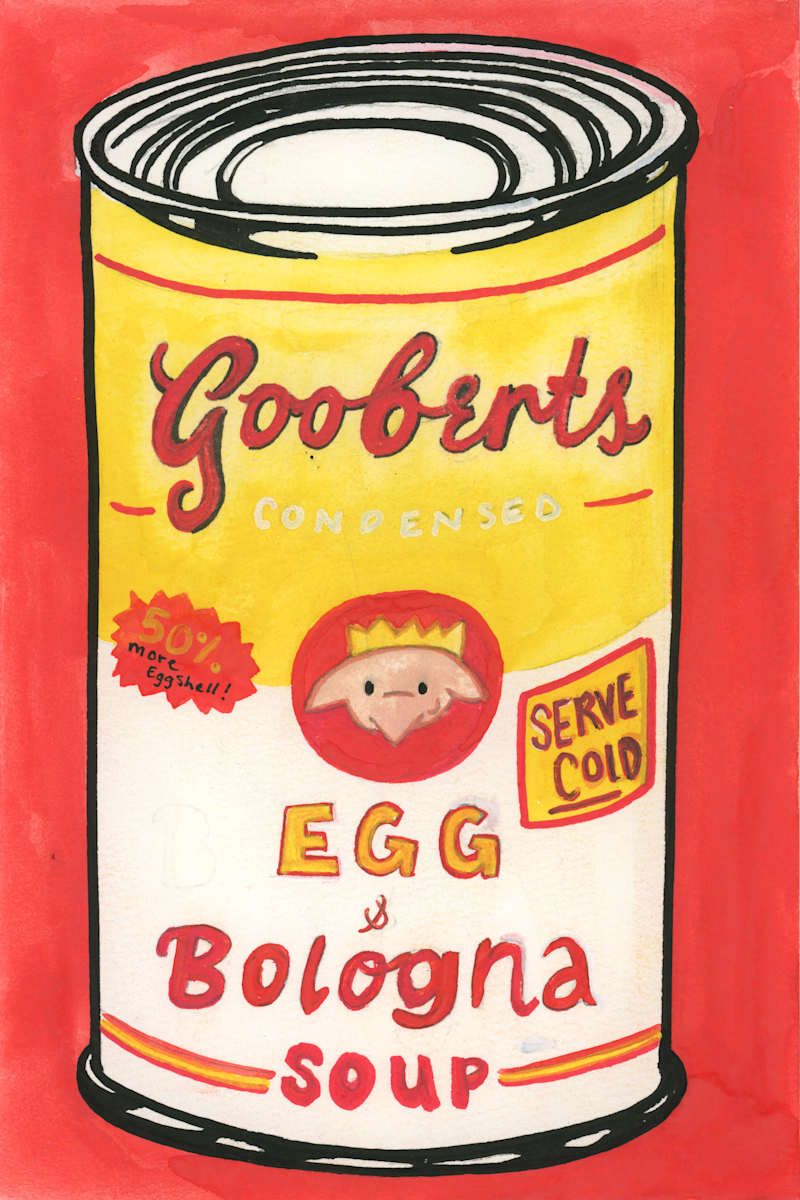 Goobert's Condensed Egg & Bologna Soup by Avalon Traser, Image 3.