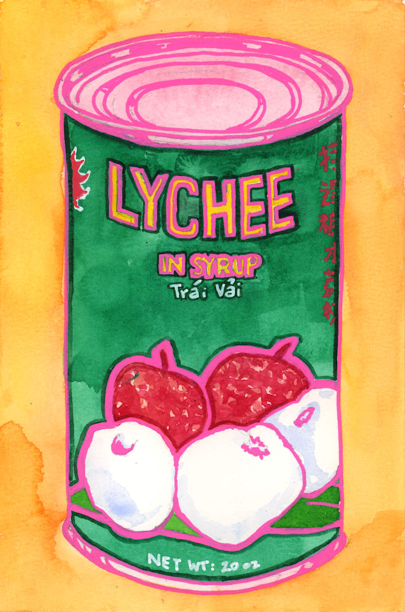 Lychee in Syrup by Rhys Nguyen 