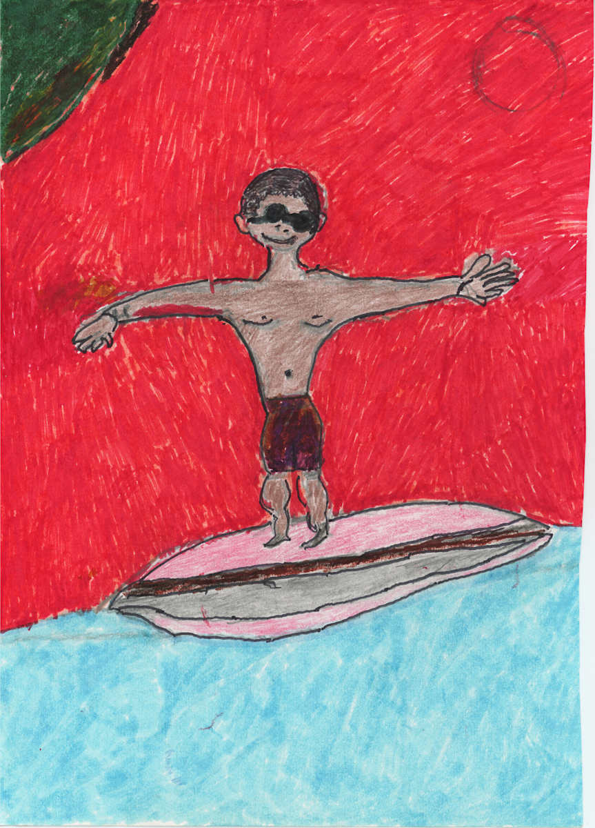 Surfing by George "Spaceman" Browning, Image 1.