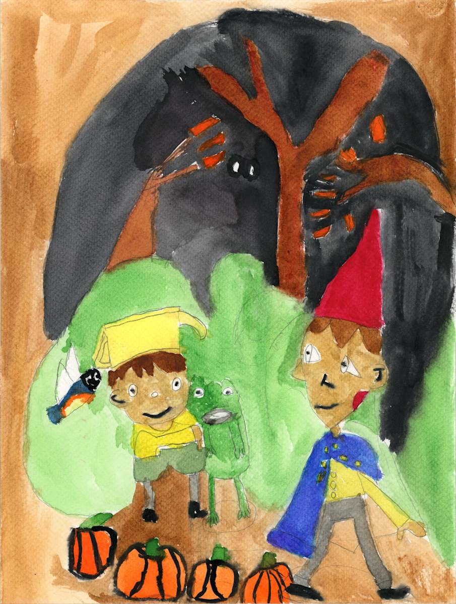 Watercolor by Clarissa Arechiga, Image 1.