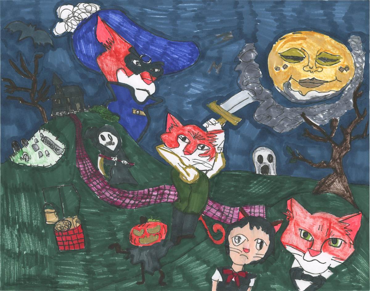 Untitled (Haunted House on a Hill) by Jordan Lyons-Lau, Image 4.