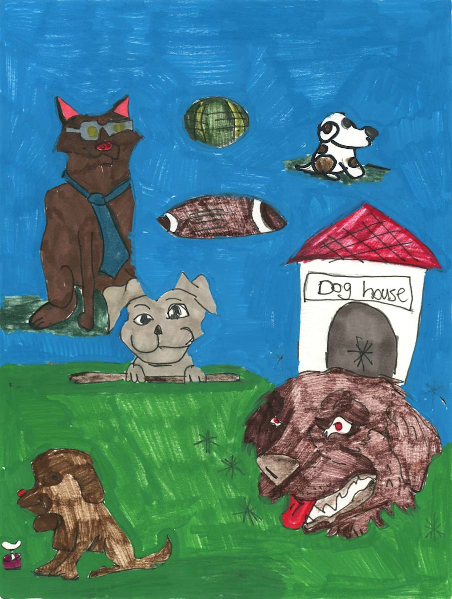 The Mighty Dog Gang by Jordan Lyons-Lau, Image 1.