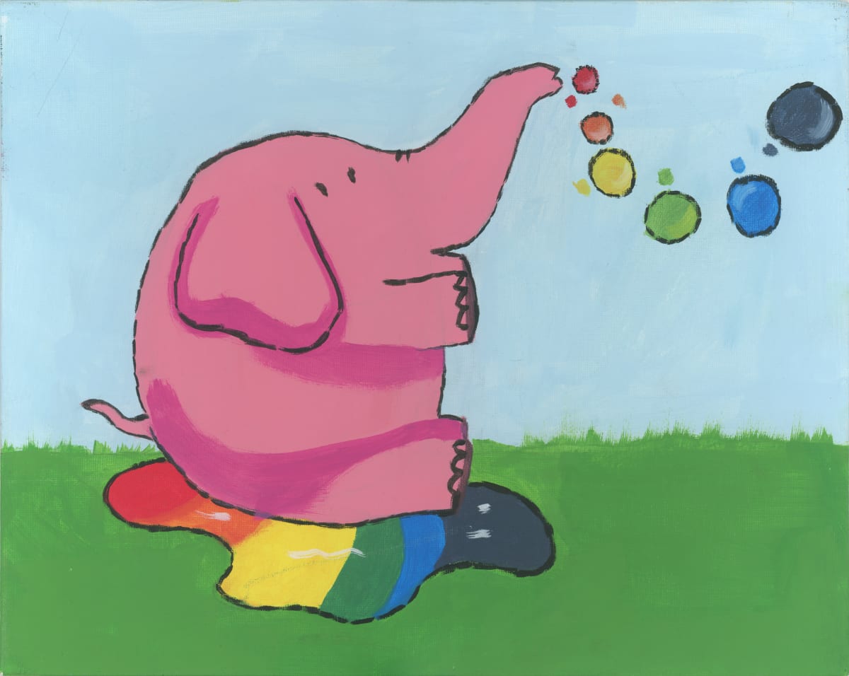 kawaii elephant by Nikolas Heitz-Arruda 