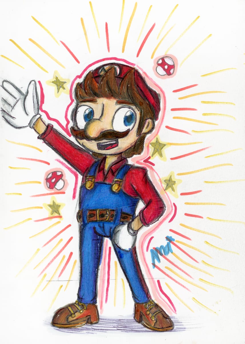 Mario by Amanda Tecson 
