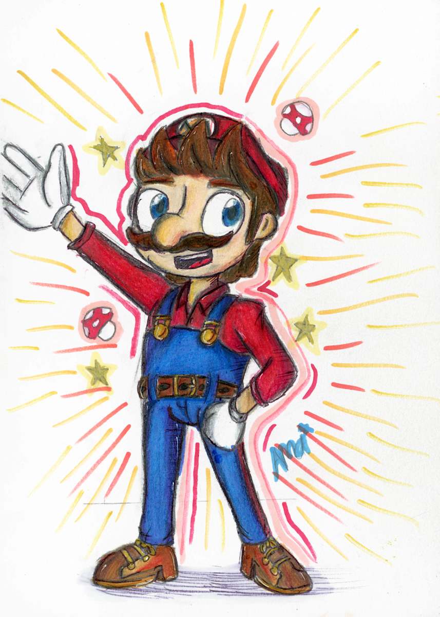 Mario by Amanda Tecson, Image 1.
