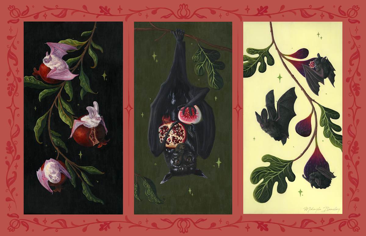 Nocturnal Garden by Mikayla Beasley 
