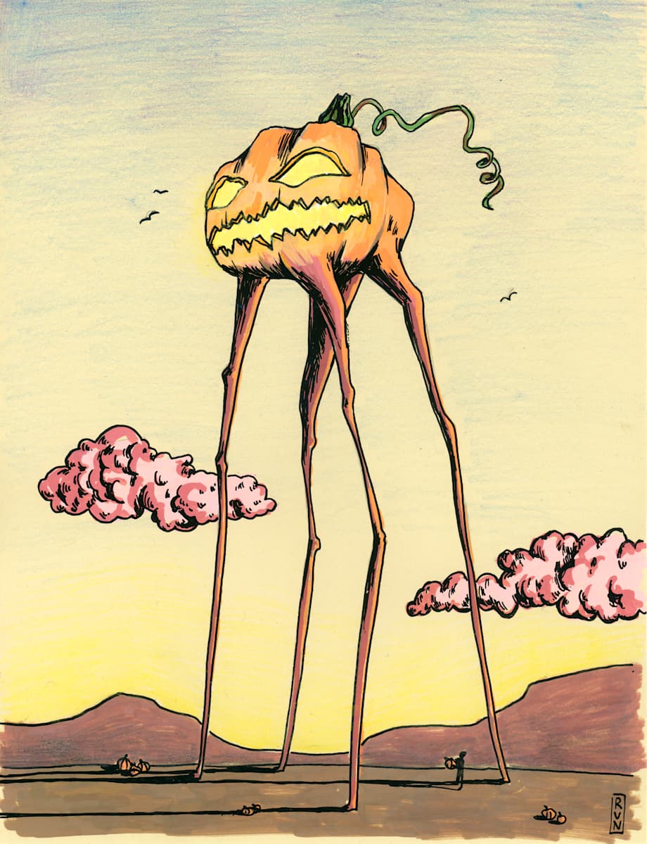 Bagel Pumpkin by Rhys Nguyen 