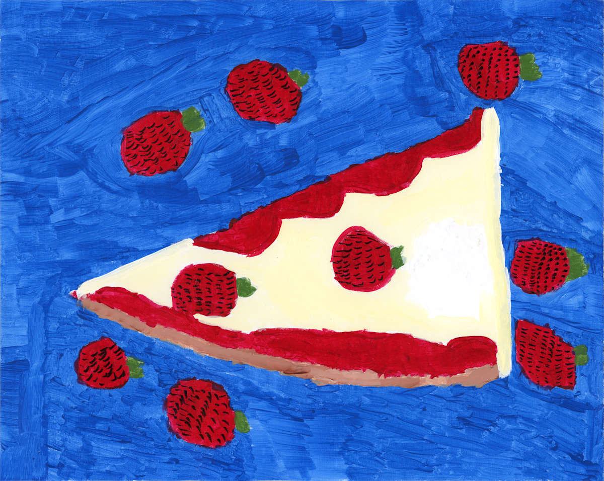 Strawberry Cheesecake by Samantha Giannini 