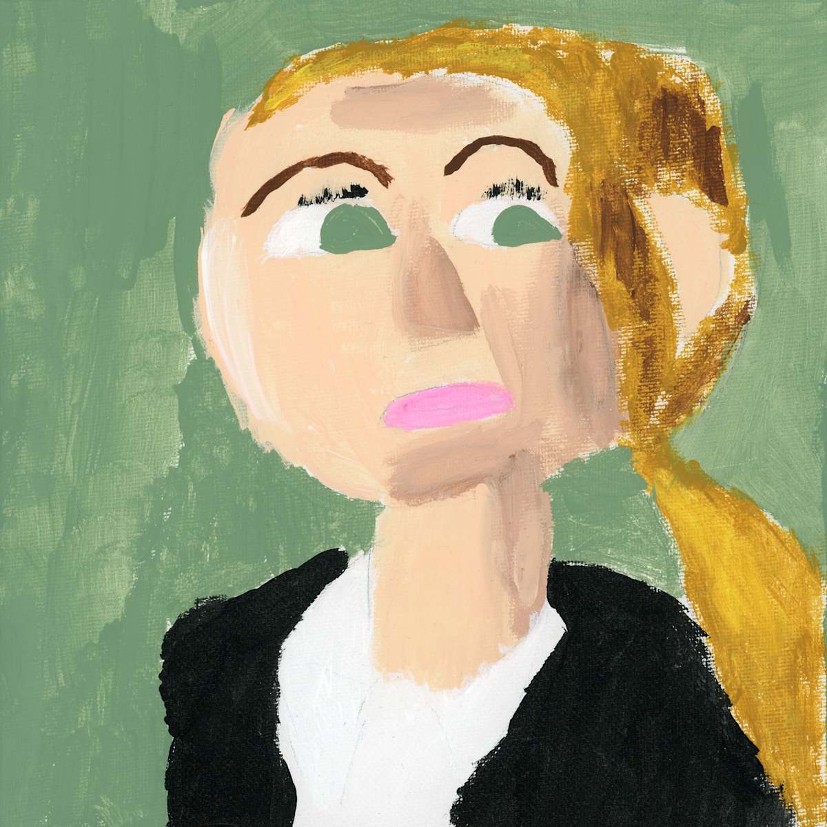 Portrait of a Girl by Samantha Giannini 
