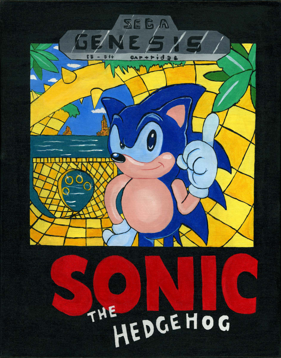 Sonic the Hedgehog by Nikolas Heitz-Arruda 