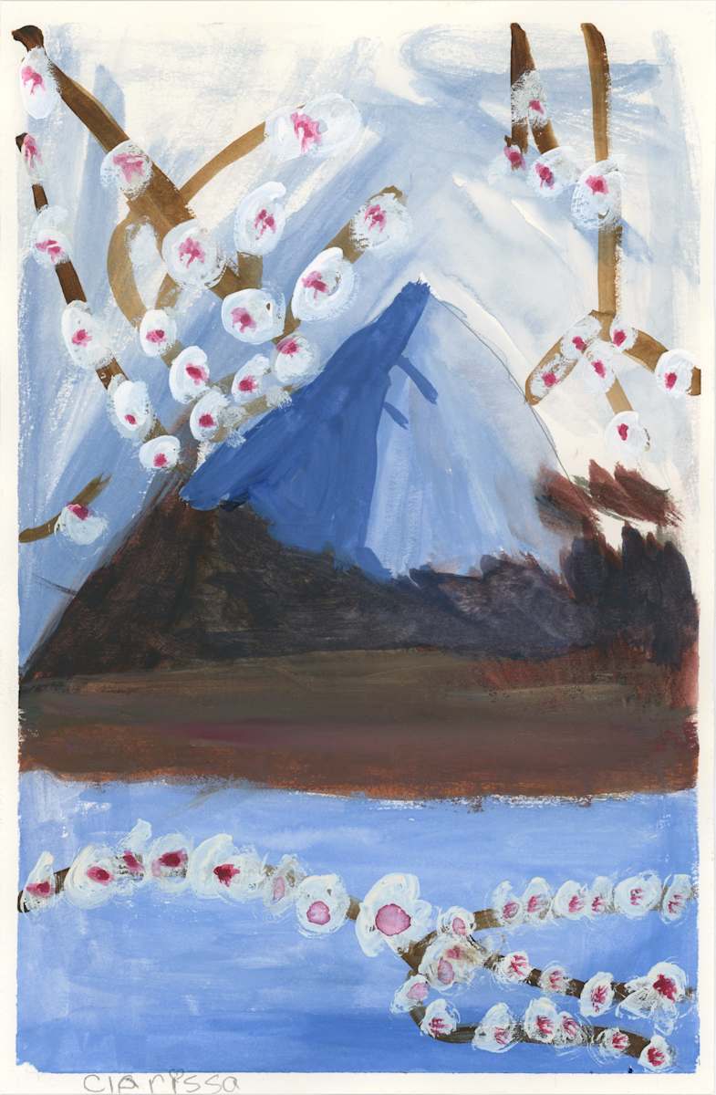 Watercolor by Clarissa Arechiga, Image 1.