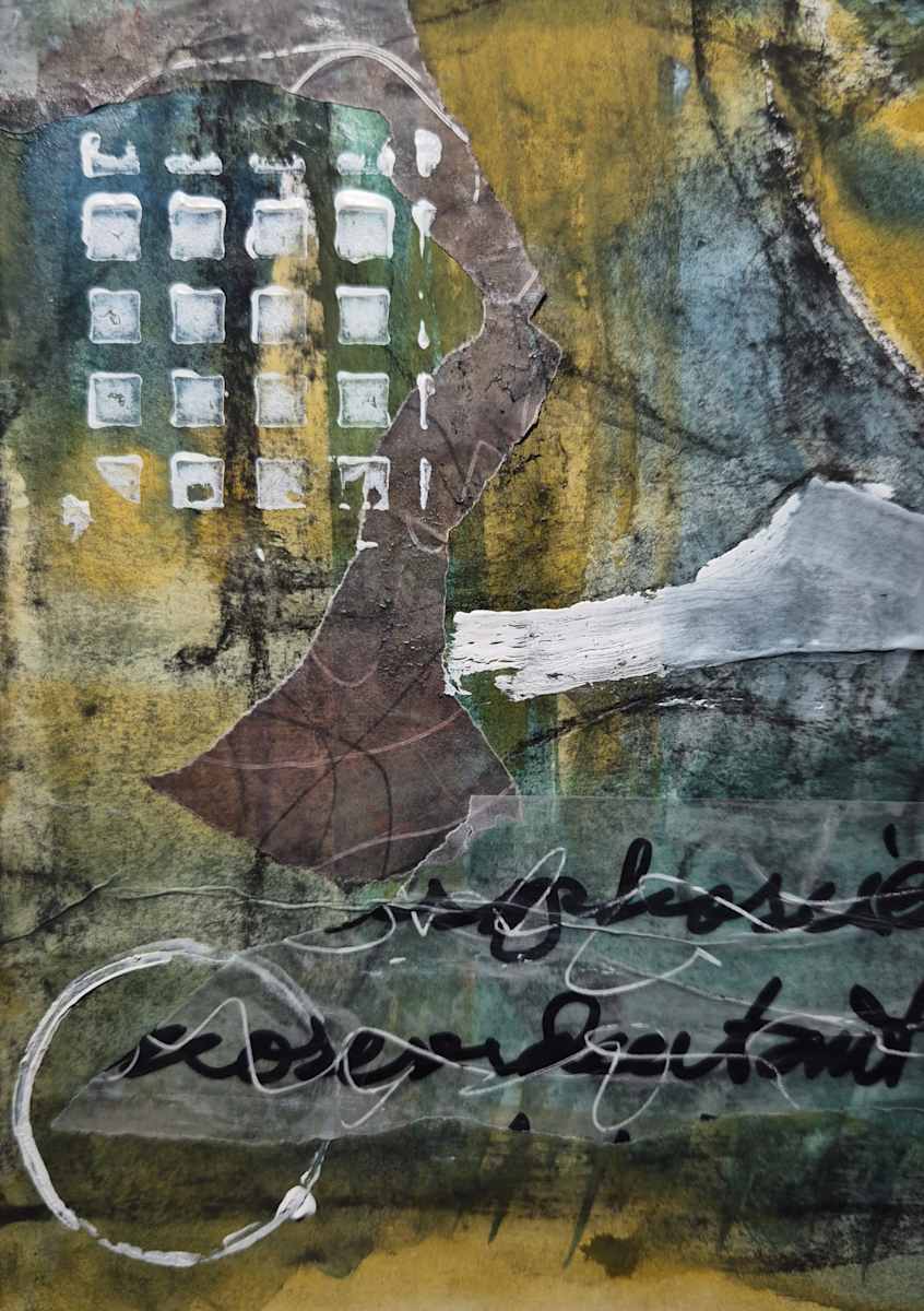 Textured Symphony Beneath the Veil 1 by J. Patrick Bowman, Image 1.