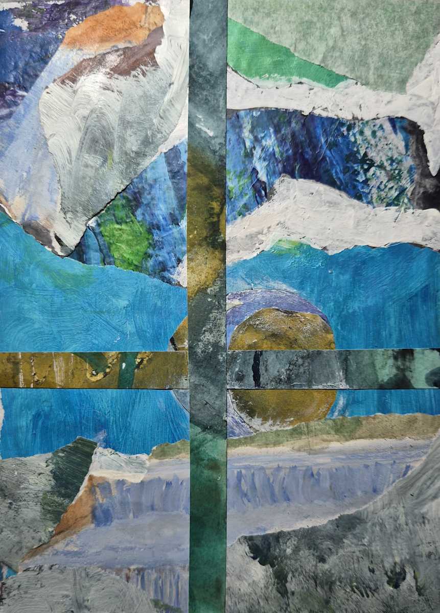 Crossings Beneath the Turquoise Tide by J. Patrick Bowman, Image 1.