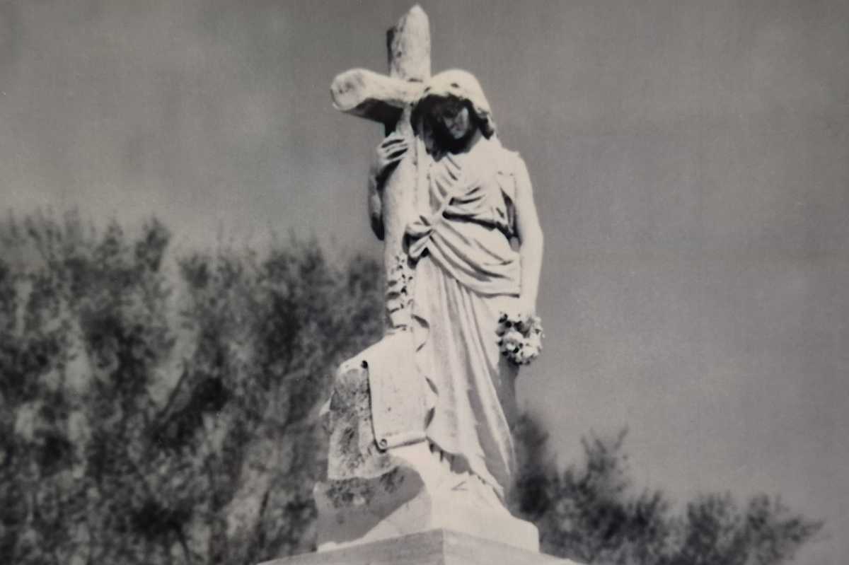 Graveside Angel 2 by J. Patrick Bowman  Image: 4"x6" Original Fine Art Photos matted to 8"x10" and ready to frame